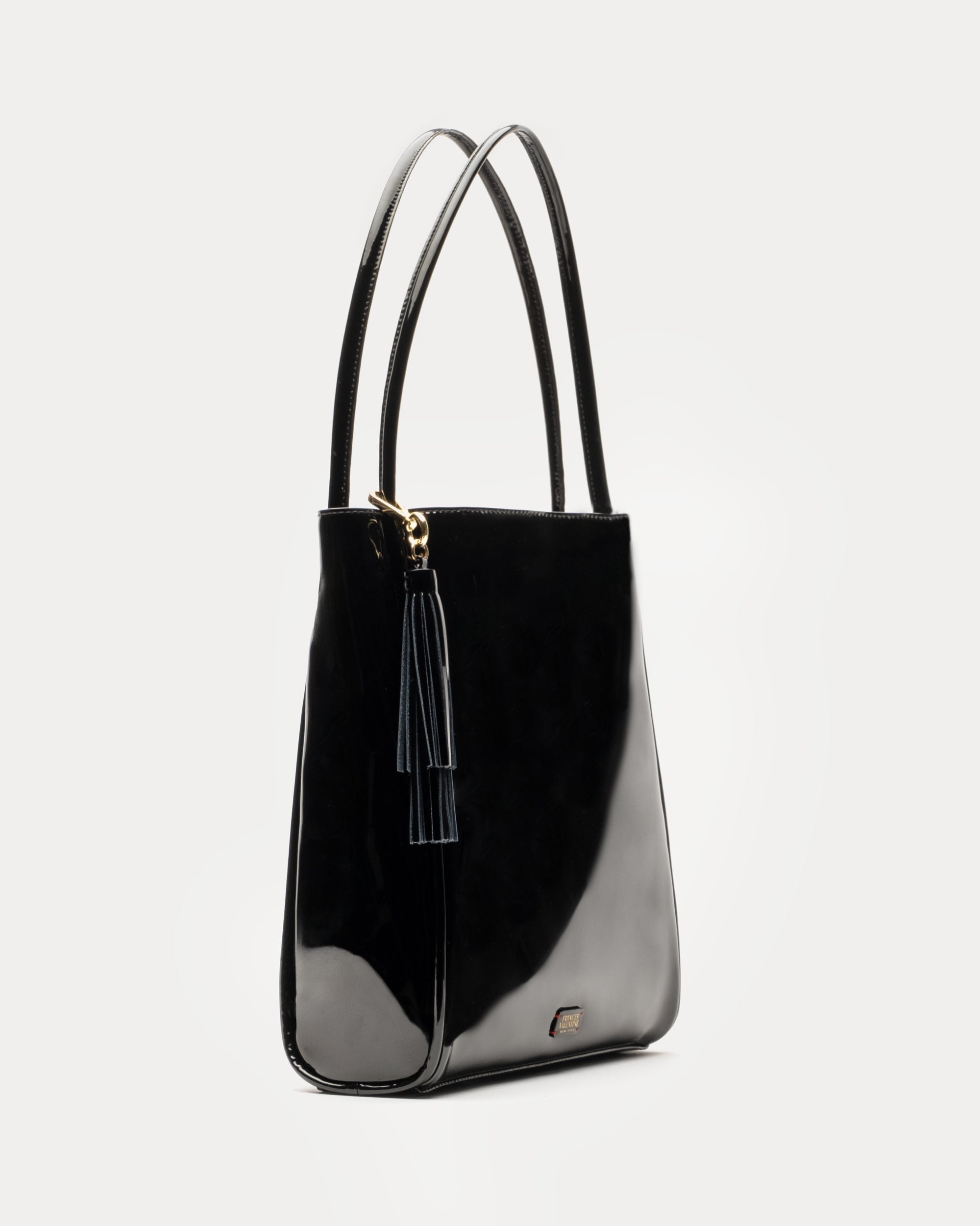 Nan Tote Soft Patent Black