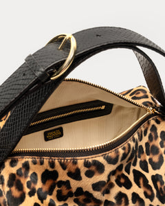 Flannery Bag Leopard Haircalf - Frances Valentine