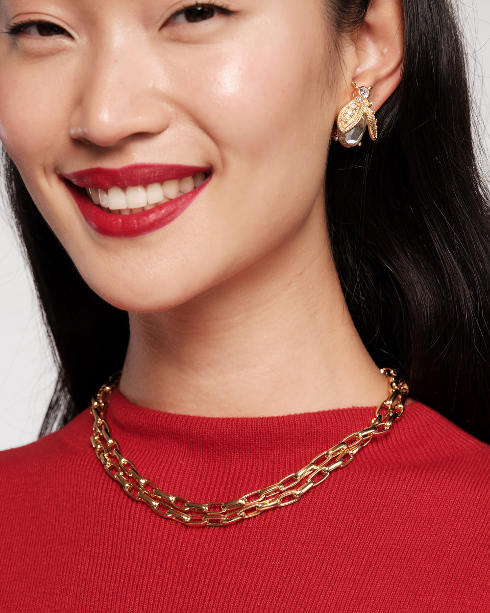 Duda Magnetic Chain Necklace - Gold Necklace Frances Valentine