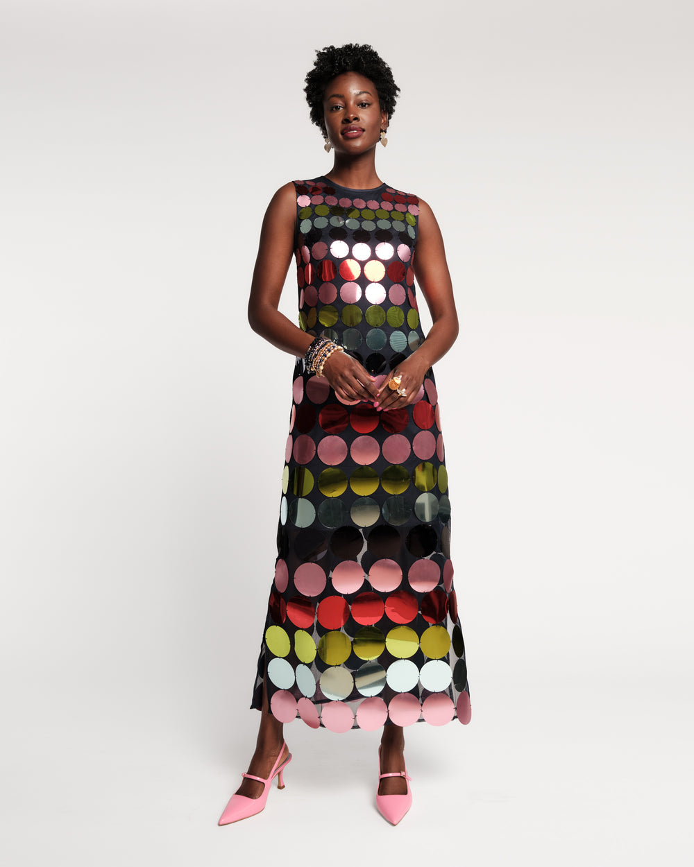 Sequin Maxi Dress - Multi Dresses Frances Valentine