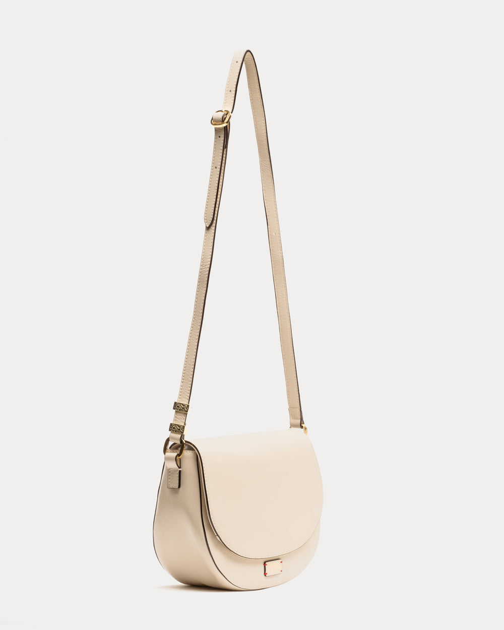 Ellen Saddle Bag - Crinkled Leather - Frances Valentine