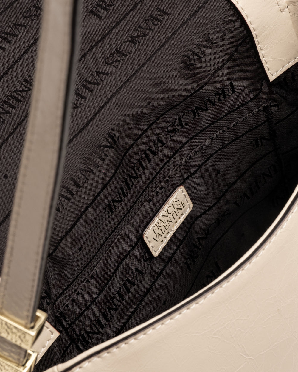 Ellen Saddle Bag - Crinkled Leather - Frances Valentine