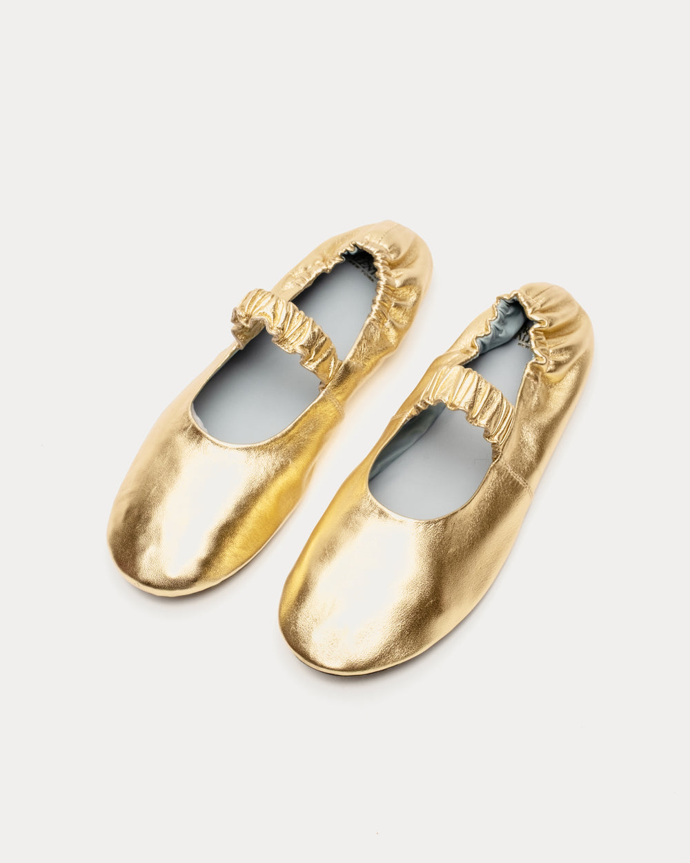 Eloise Ballet Flat - Platino - Frances Valentine
