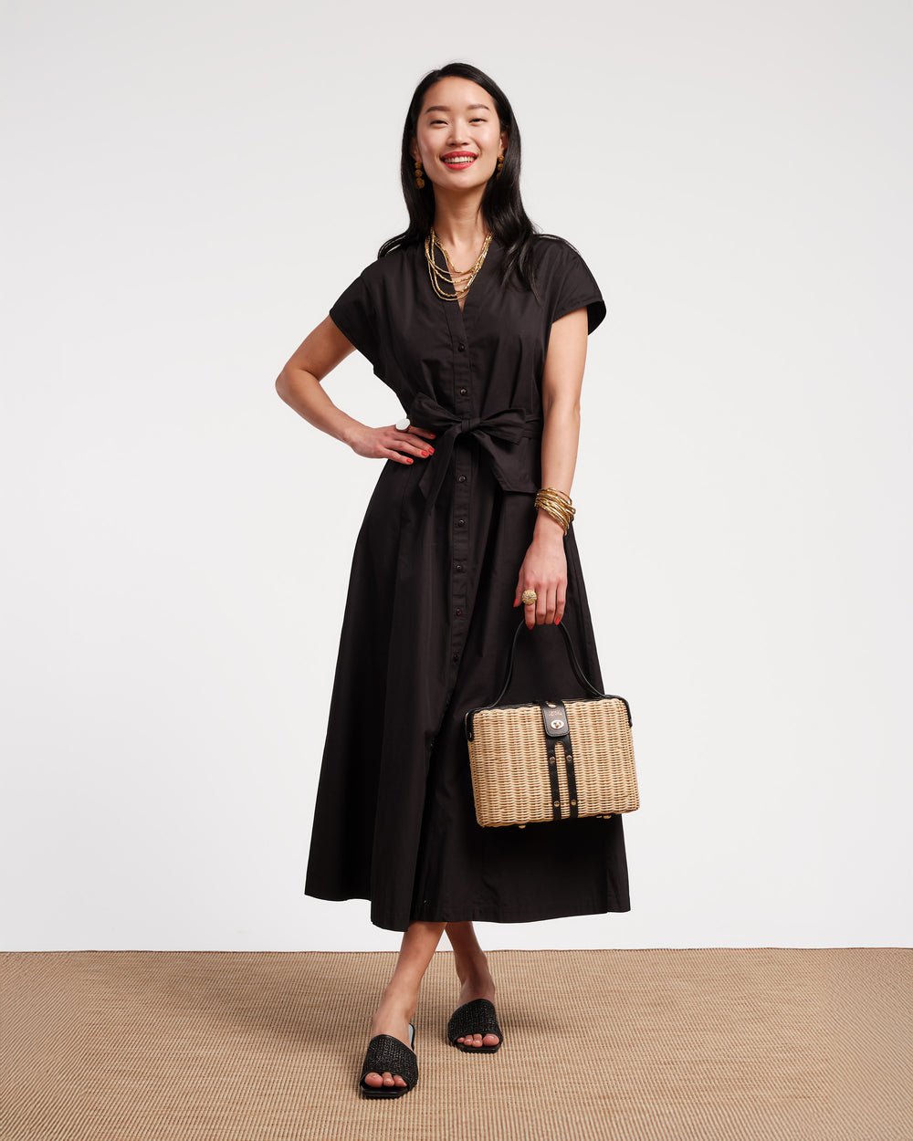 Eve Dress - Black - Frances Valentine