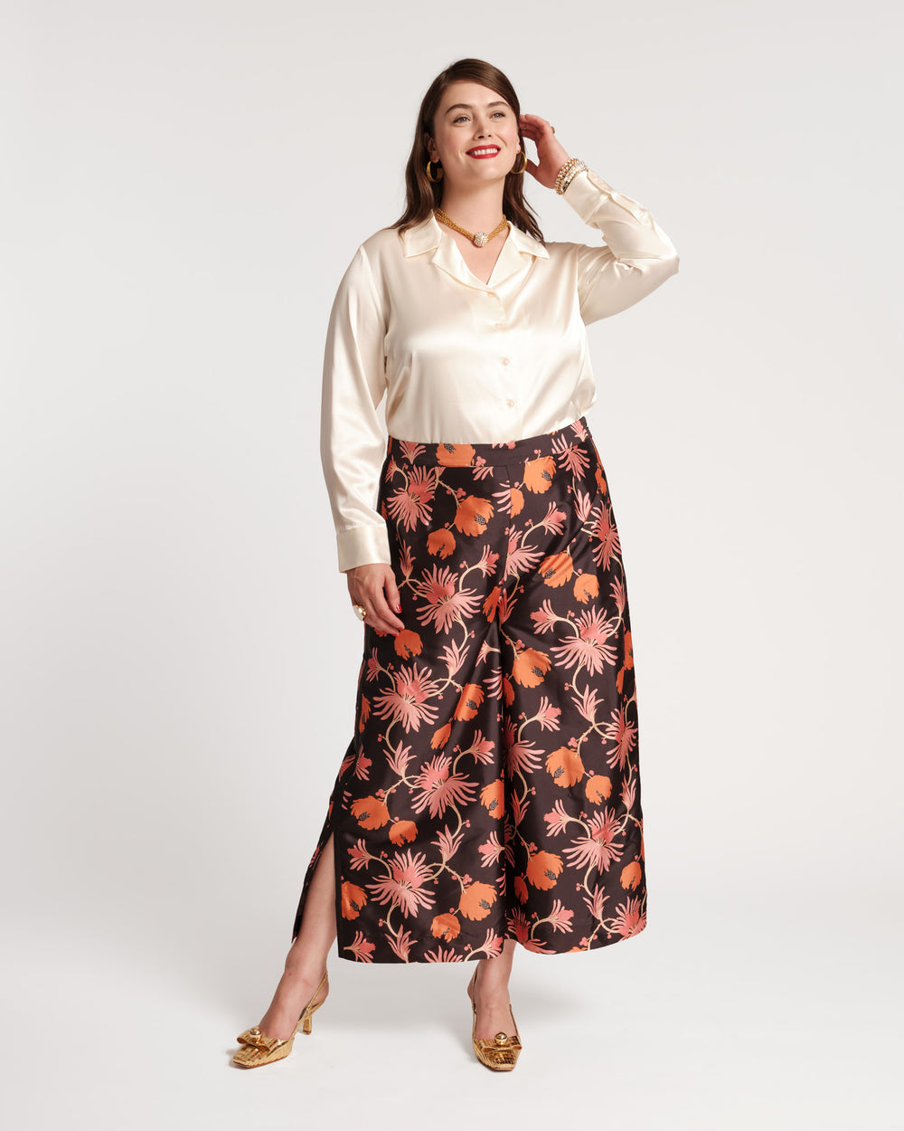 Palazzo Pant Fantasia Print - Frances Valentine