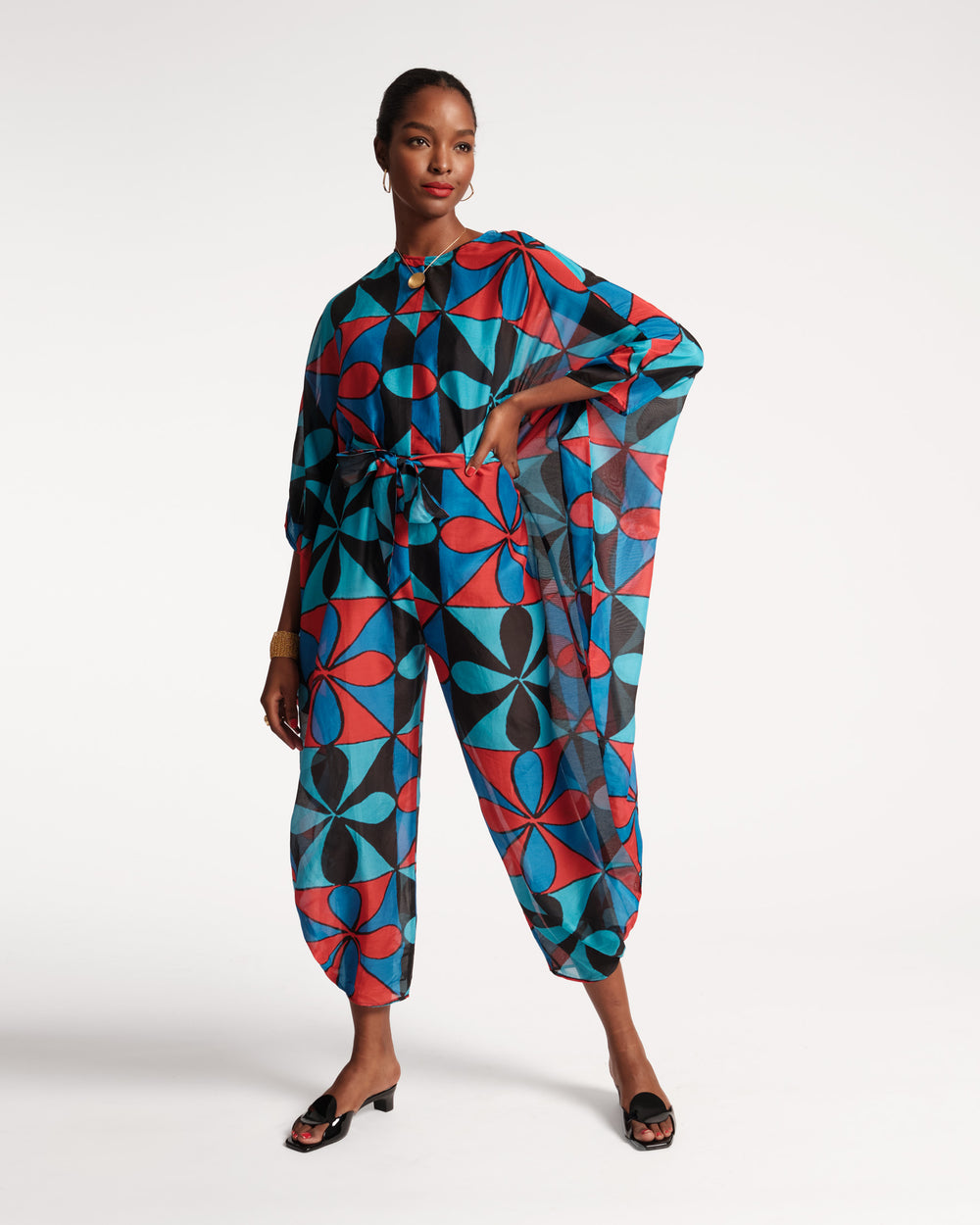 Felicity Jumpsuit - Gambit Black - Frances Valentine