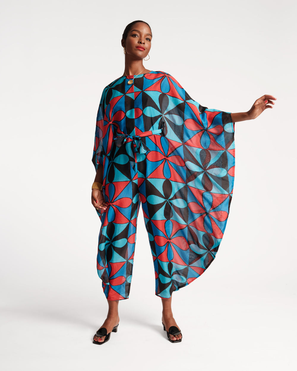 Felicity Jumpsuit - Gambit Black - Frances Valentine