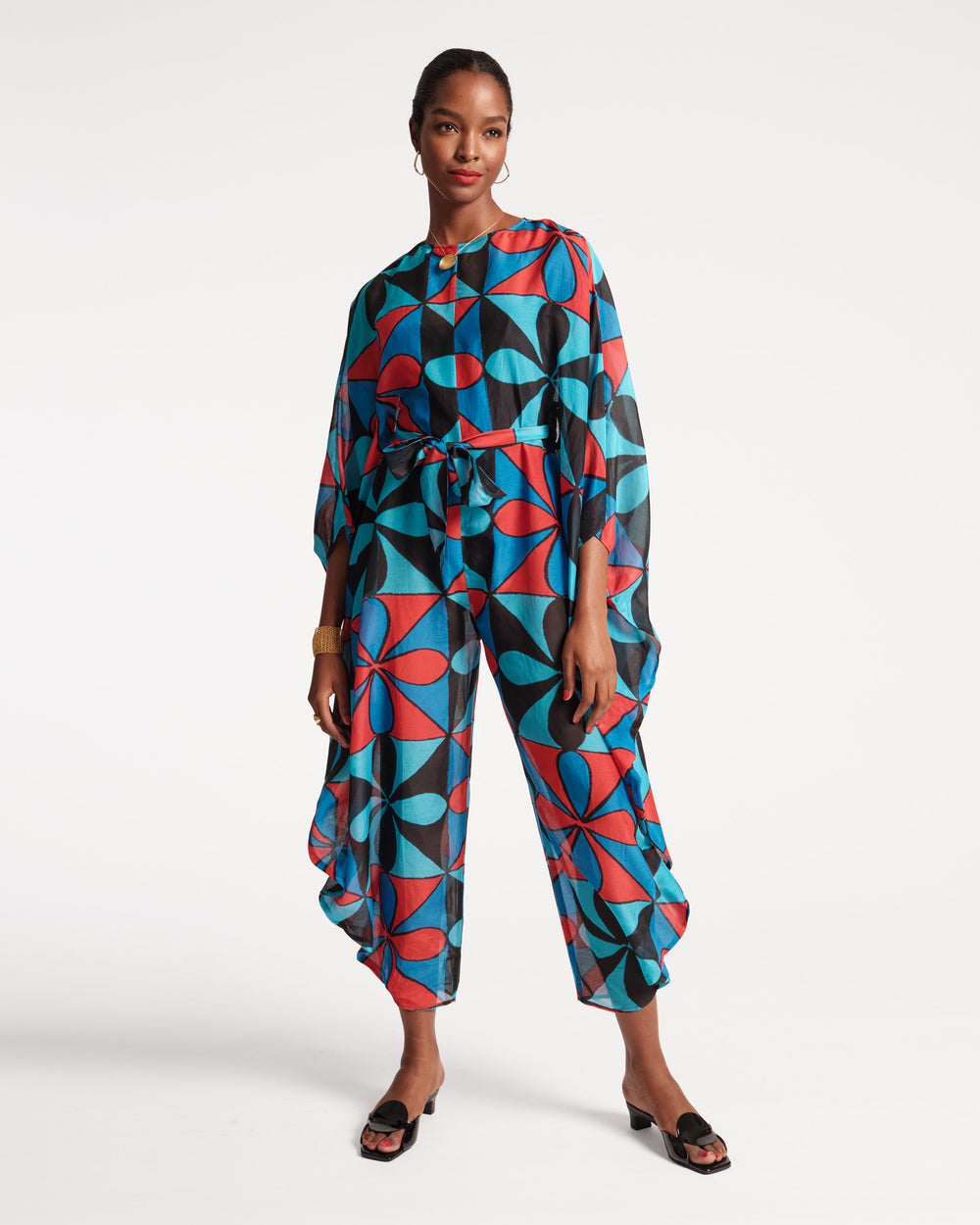 Felicity Jumpsuit - Gambit Black - Frances Valentine