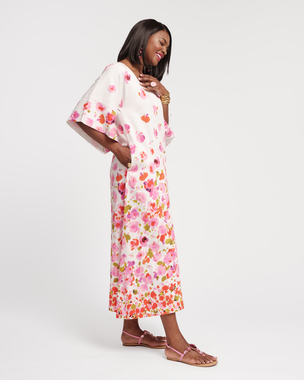 Fin and Tonic Maxi Dress - Pocket Full of Posies - Frances Valentine