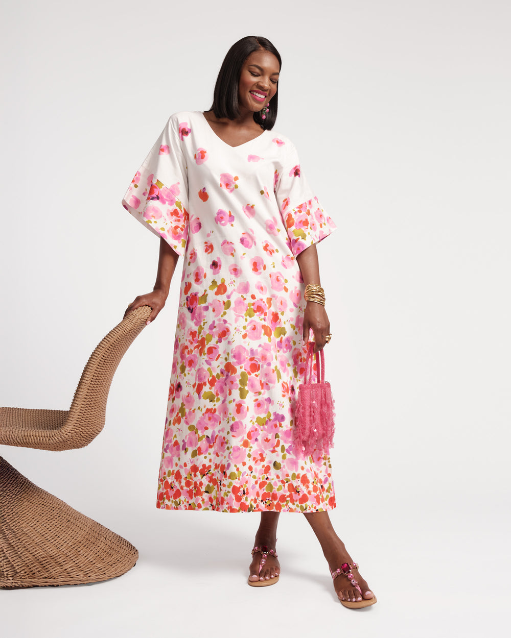 Fin and Tonic Maxi Dress - Pocket Full of Posies - Frances Valentine