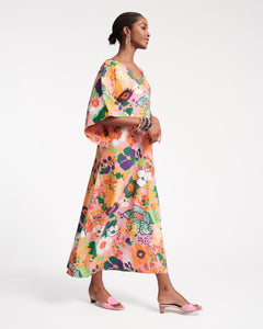 Fin and Tonic Maxi Dress Botanical Bash - Frances Valentine