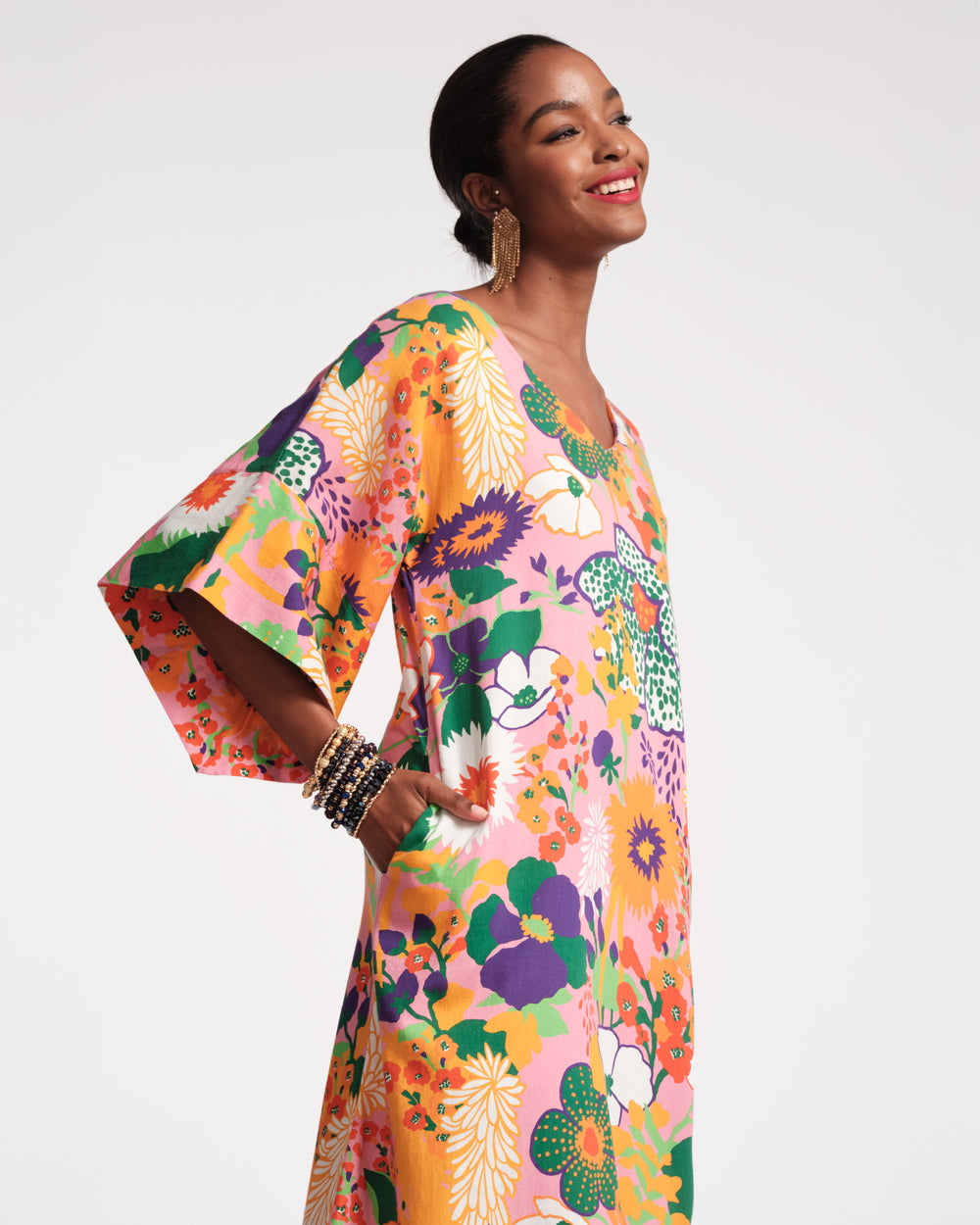 Fin and Tonic Maxi Dress - Botanical Bash - Frances Valentine