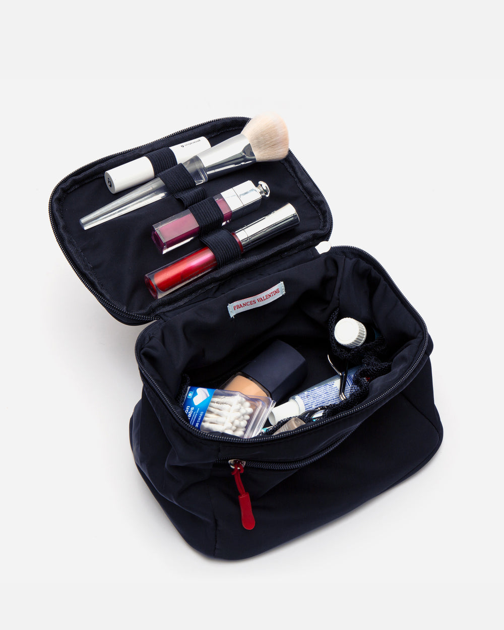 Foldaway Travel Cosmetic - Nylon Navy