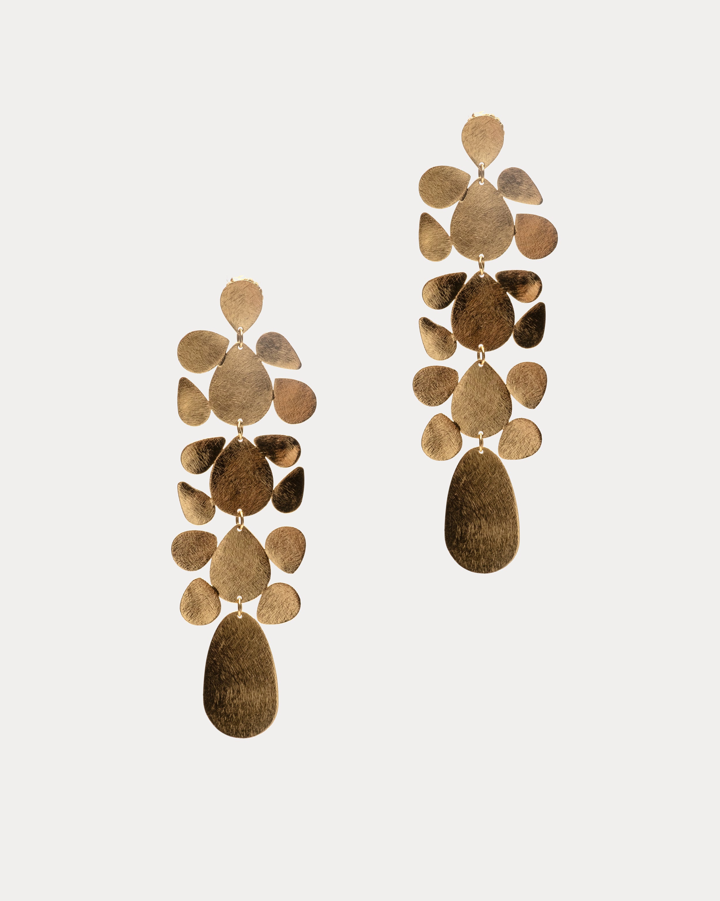 Flat Turtle Earrings