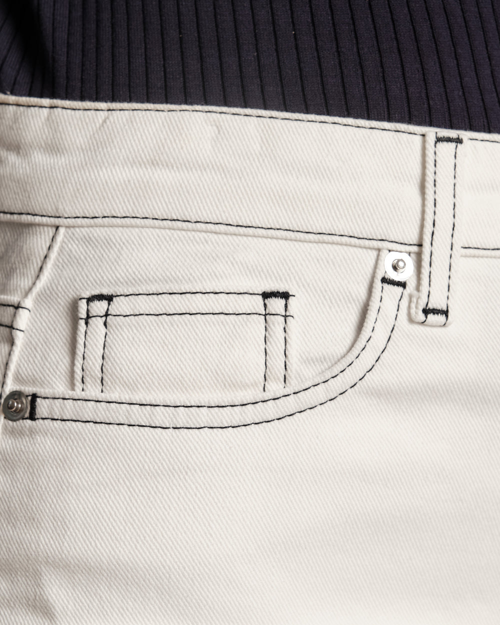 Stacy's Mom Jean - White Denim Pants Frances Valentine