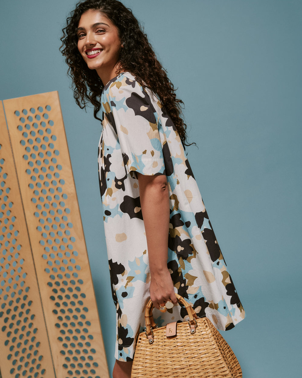 Zoe Dress - Morning Dew Dresses Frances Valentine