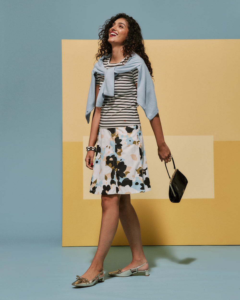 Marta Skirt - Morning Dew Skirts Frances Valentine