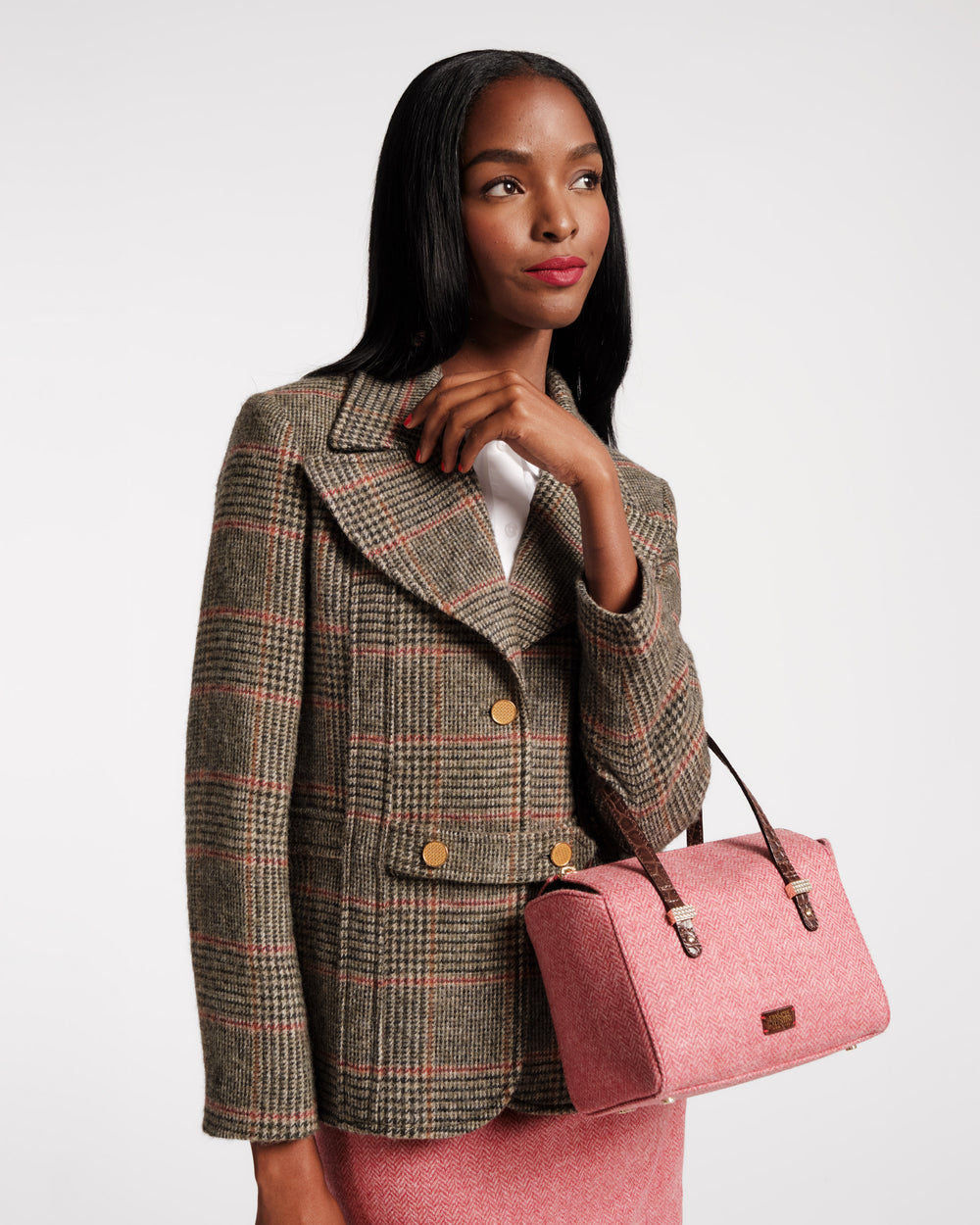 Bobby Blazer - Newbury Plaid Wool - Frances Valentine