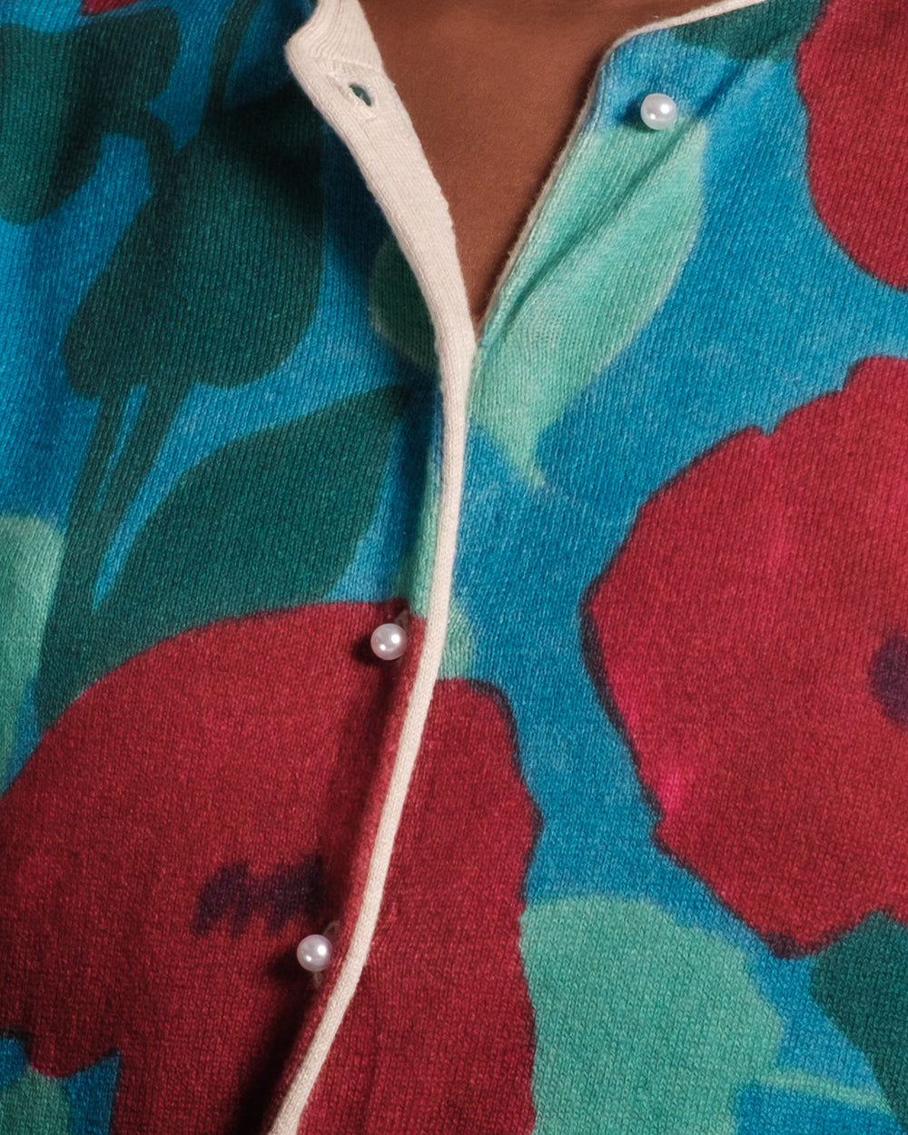 Darling Cardigan - Floating Floral - Frances Valentine