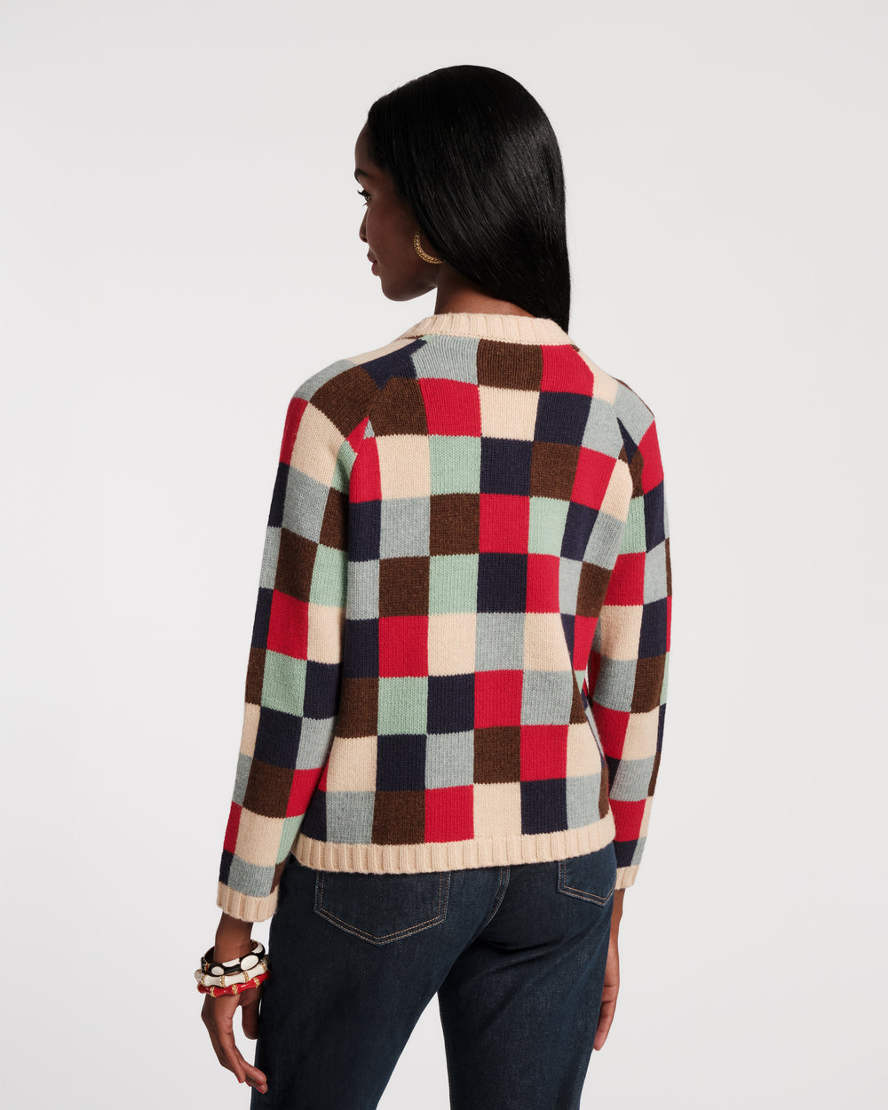 Pixel Cardigan - Sublime Pixel - Frances Valentine