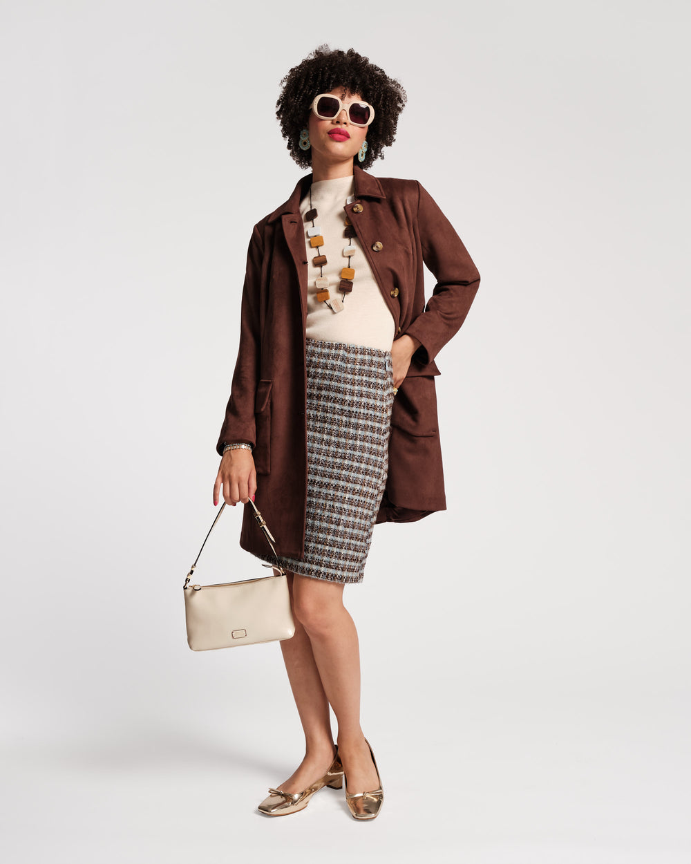 Barn Coat Microsuede - Frances Valentine
