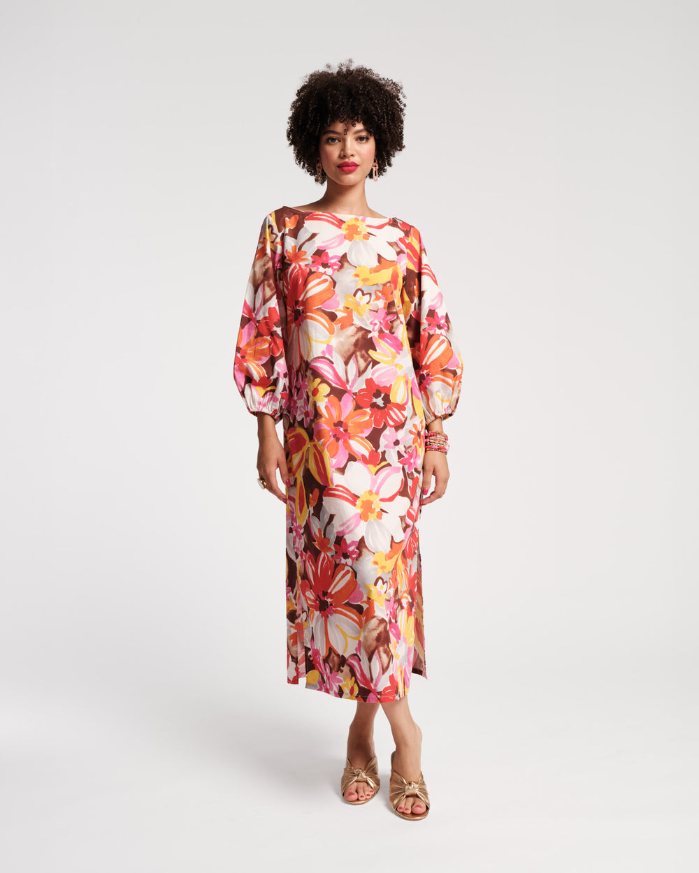 Minnow Maxi Dress - Sun Floral - Frances Valentine