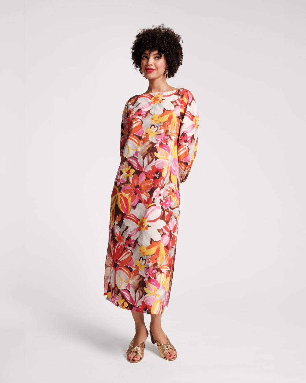 Minnow Maxi Dress - Sun Floral - Frances Valentine