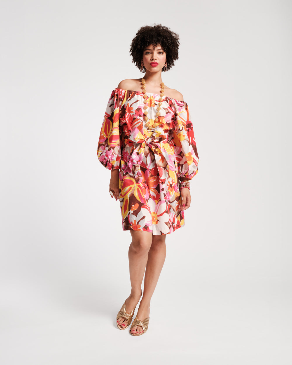 Bliss Mini Dress - Sun Floral - Frances Valentine