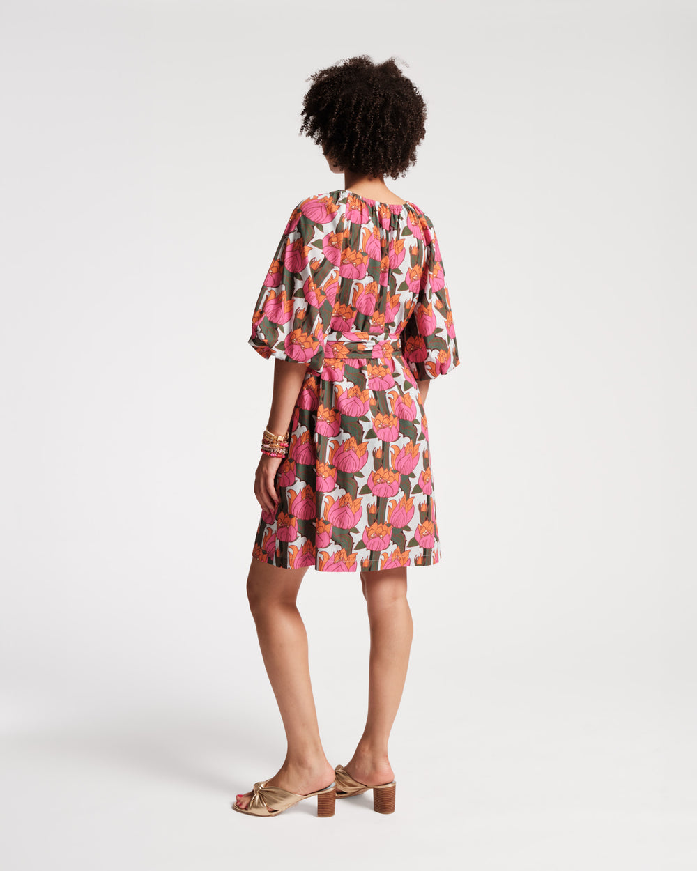 Bliss Mini Dress - Fireflower - Frances Valentine