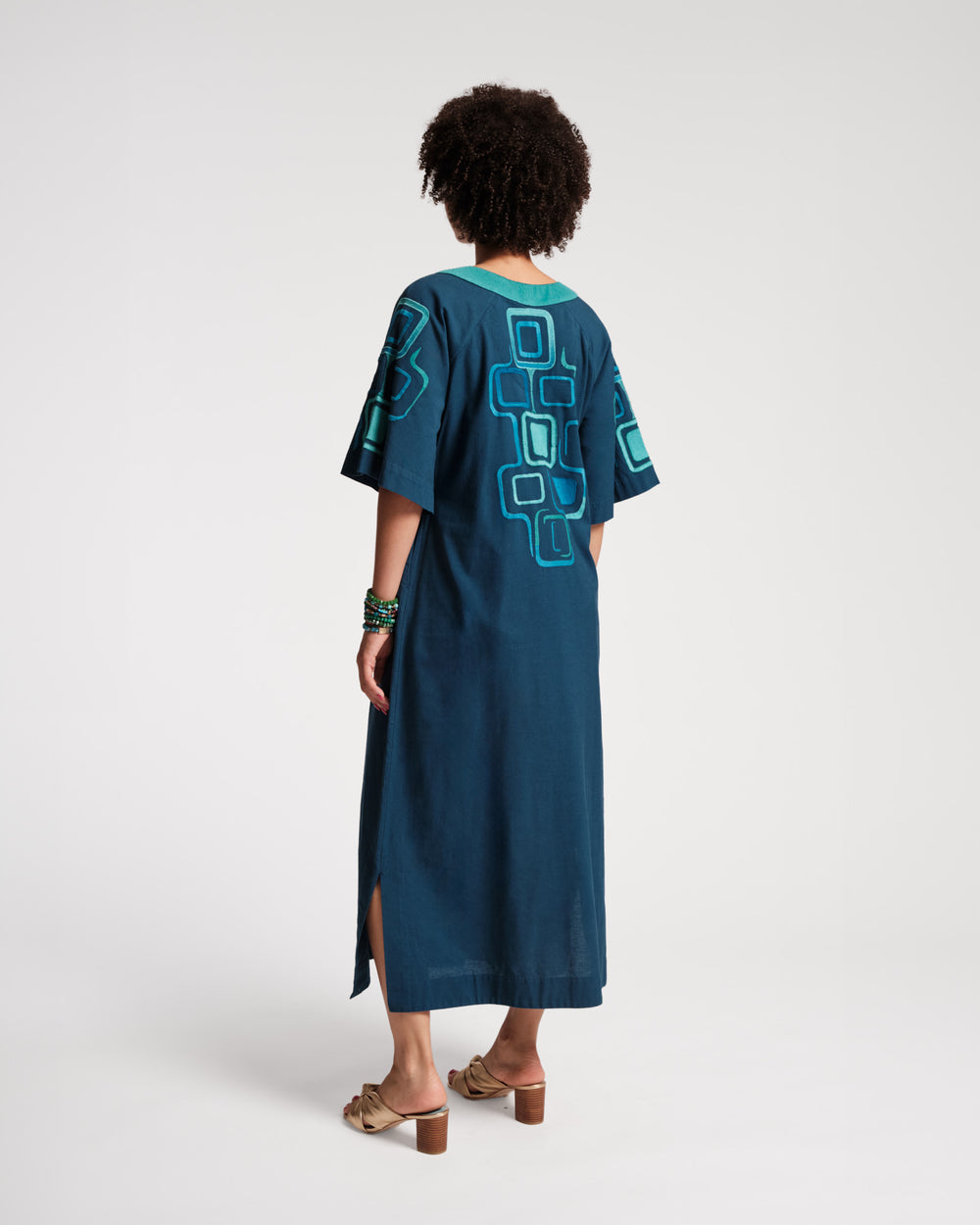 Charming Caftan Maxi - Jetson Print - Frances Valentine