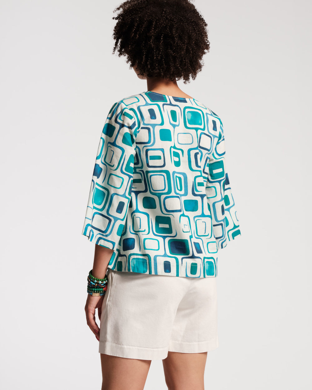 Easy Top - Jetson Print - Frances Valentine