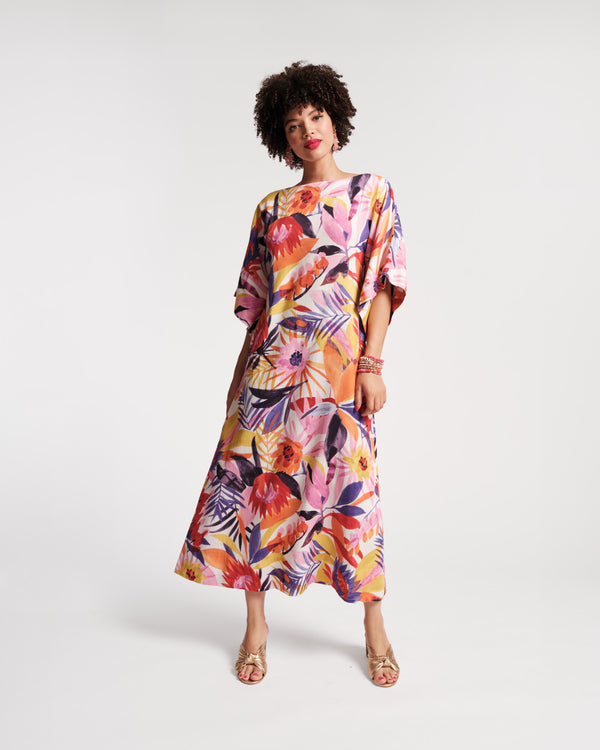Spinnaker Maxi Dress - Lanai Print - Frances Valentine