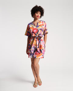 Doris Dress Lanai Print - Frances Valentine