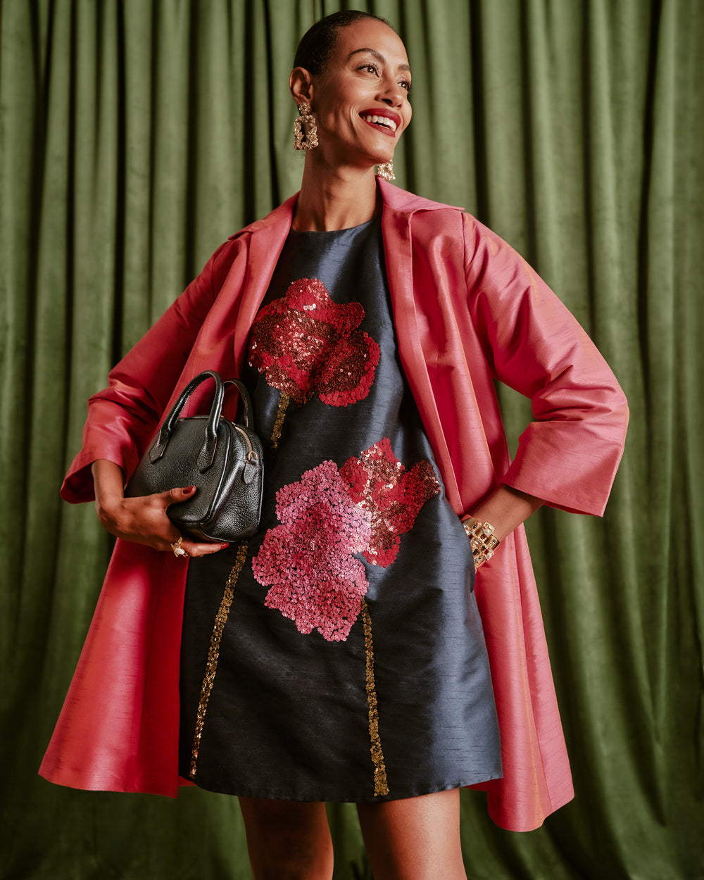 Charlotte Topper - Coral Coats & Jackets Frances Valentine