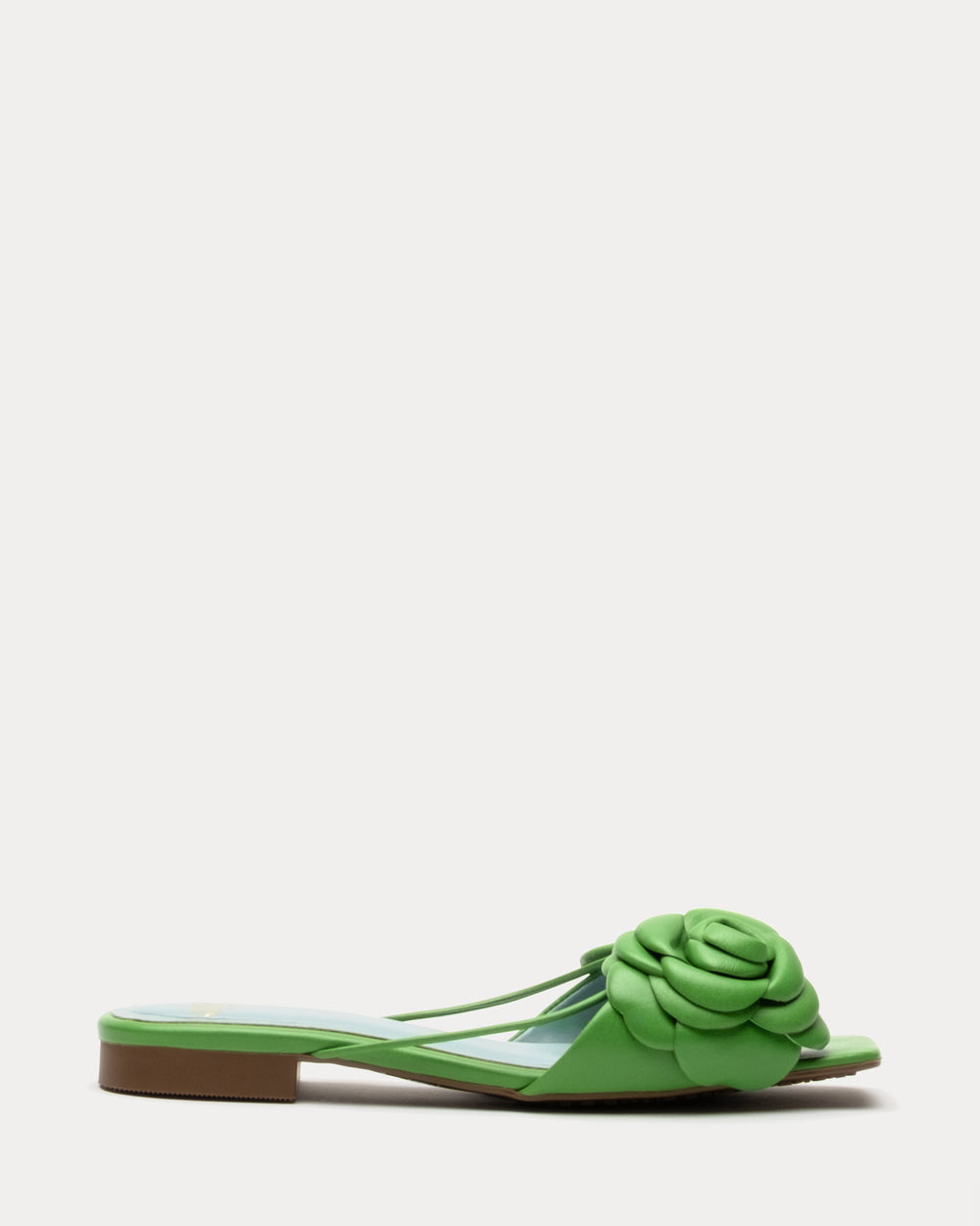 Gardenia Flower Sandal - Green - Frances Valentine