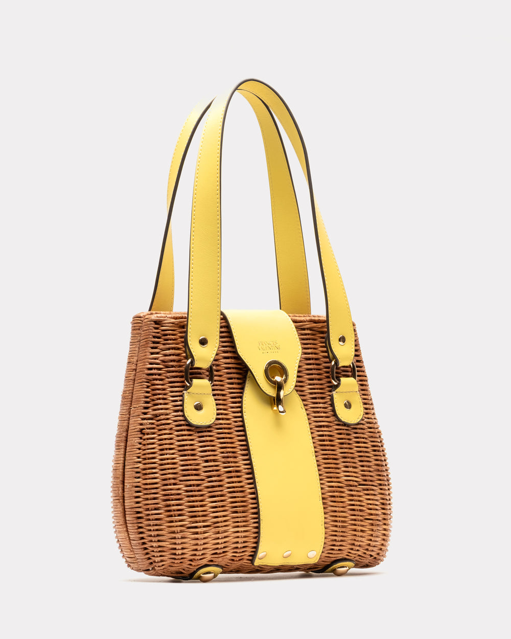 Gigi Basket - Toast/Yellow - Frances Valentine