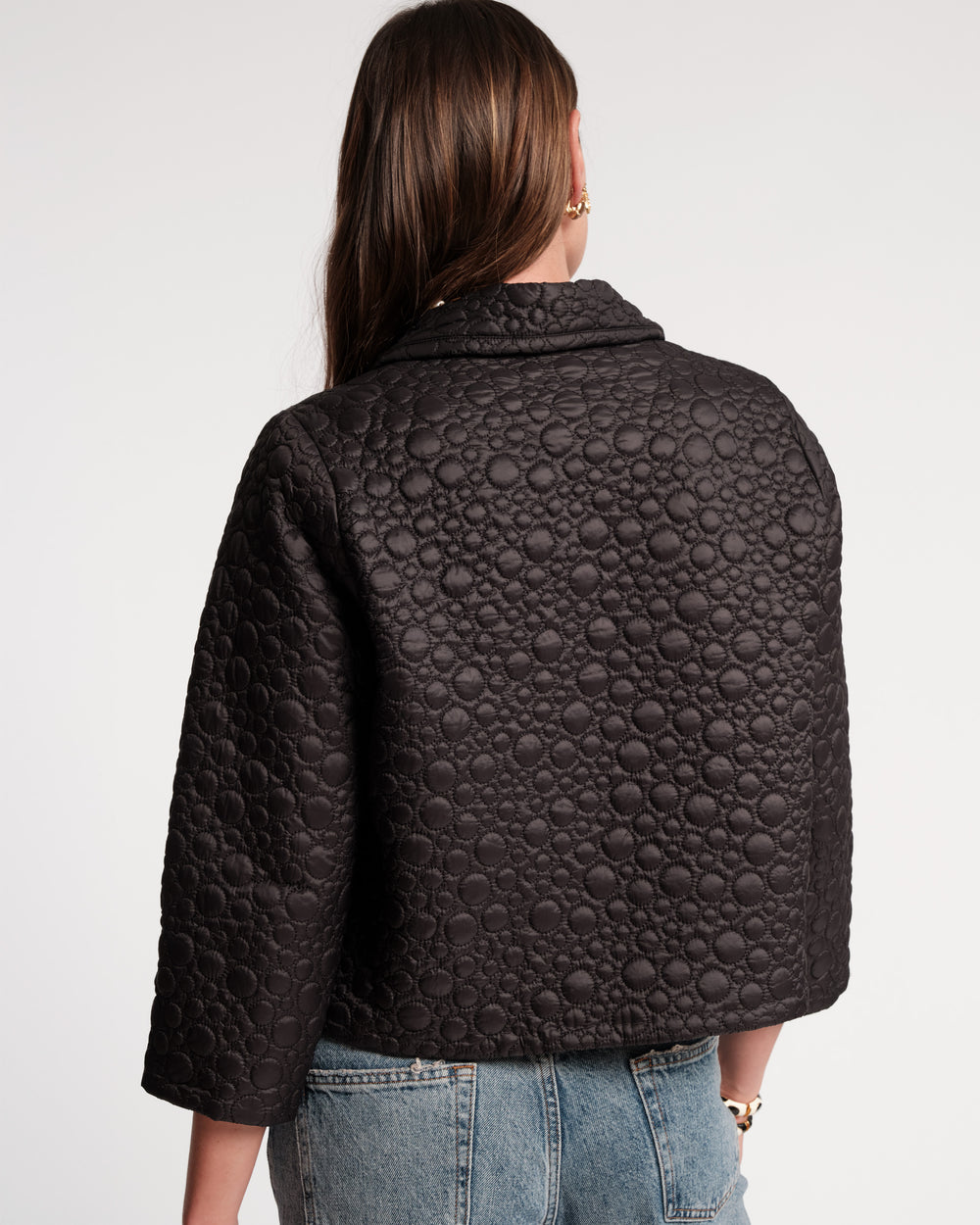 Ginger Quilted Jacket - Black