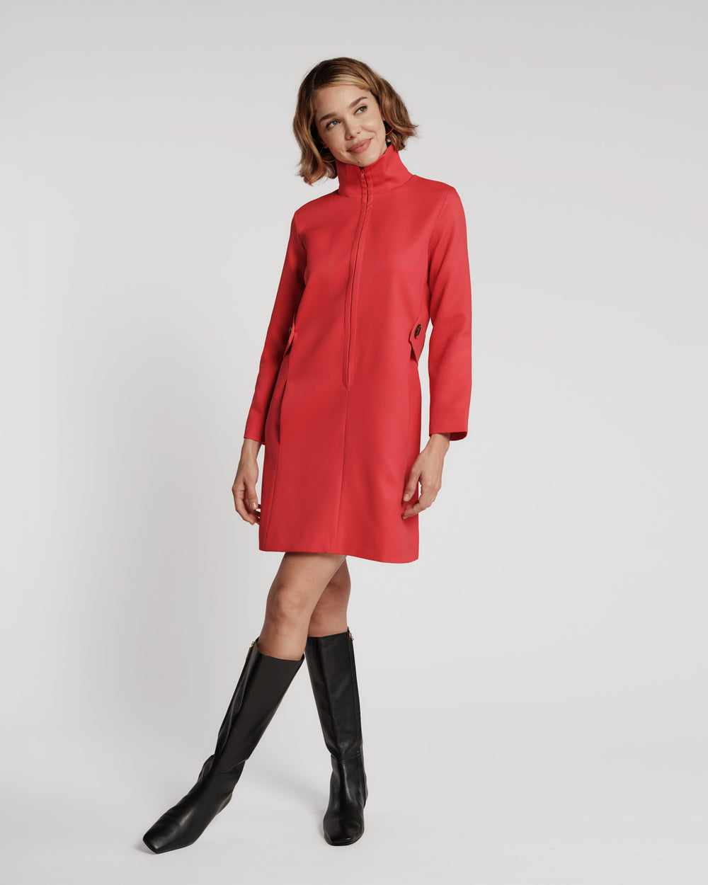 Go Go Dress - Red Frances Valentine