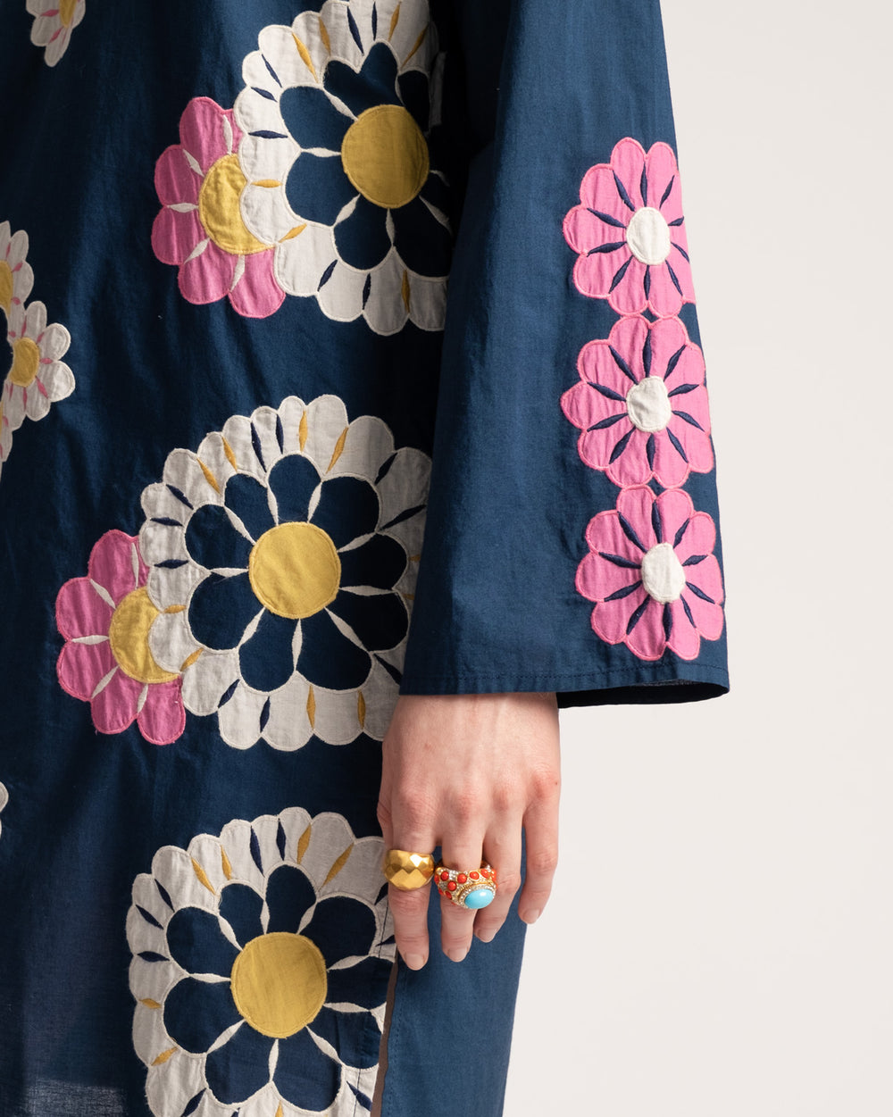 Goldie Tunic - Sunrise Navy - Frances Valentine