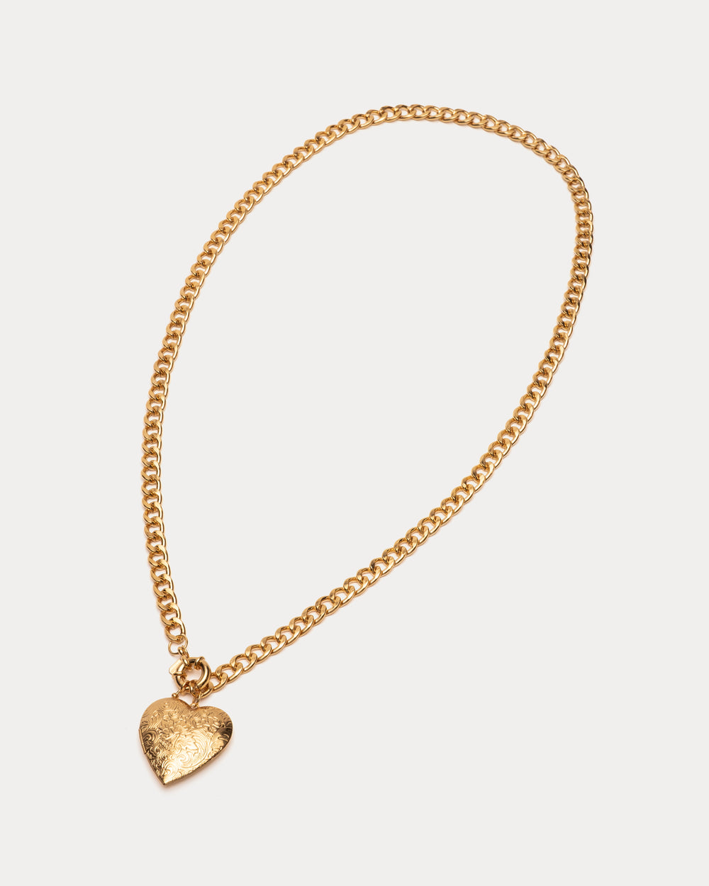 Alan Anderson Heart Locket Necklace Frances Valentine