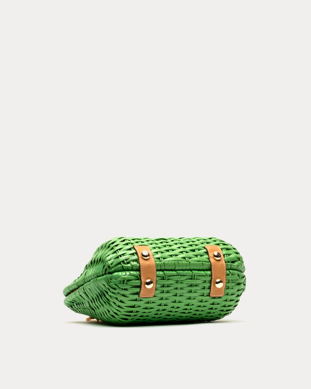 Hen Wicker Basket - Green Basket Frances Valentine