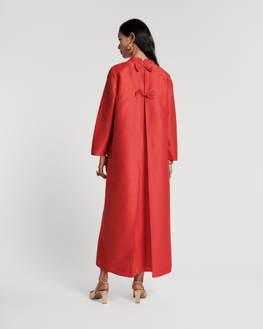 Diplomat Maxi Dress - Red Dresses Frances Valentine