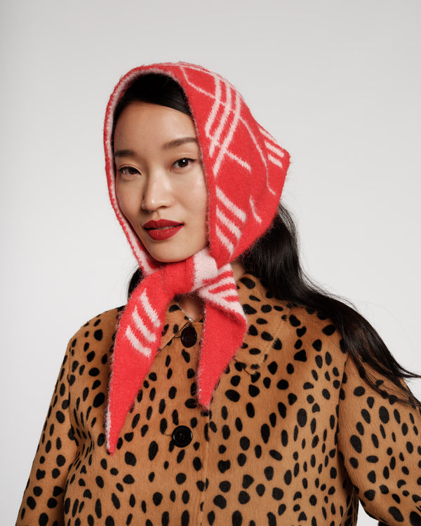Triangle Scarf - Lollipop Lattice