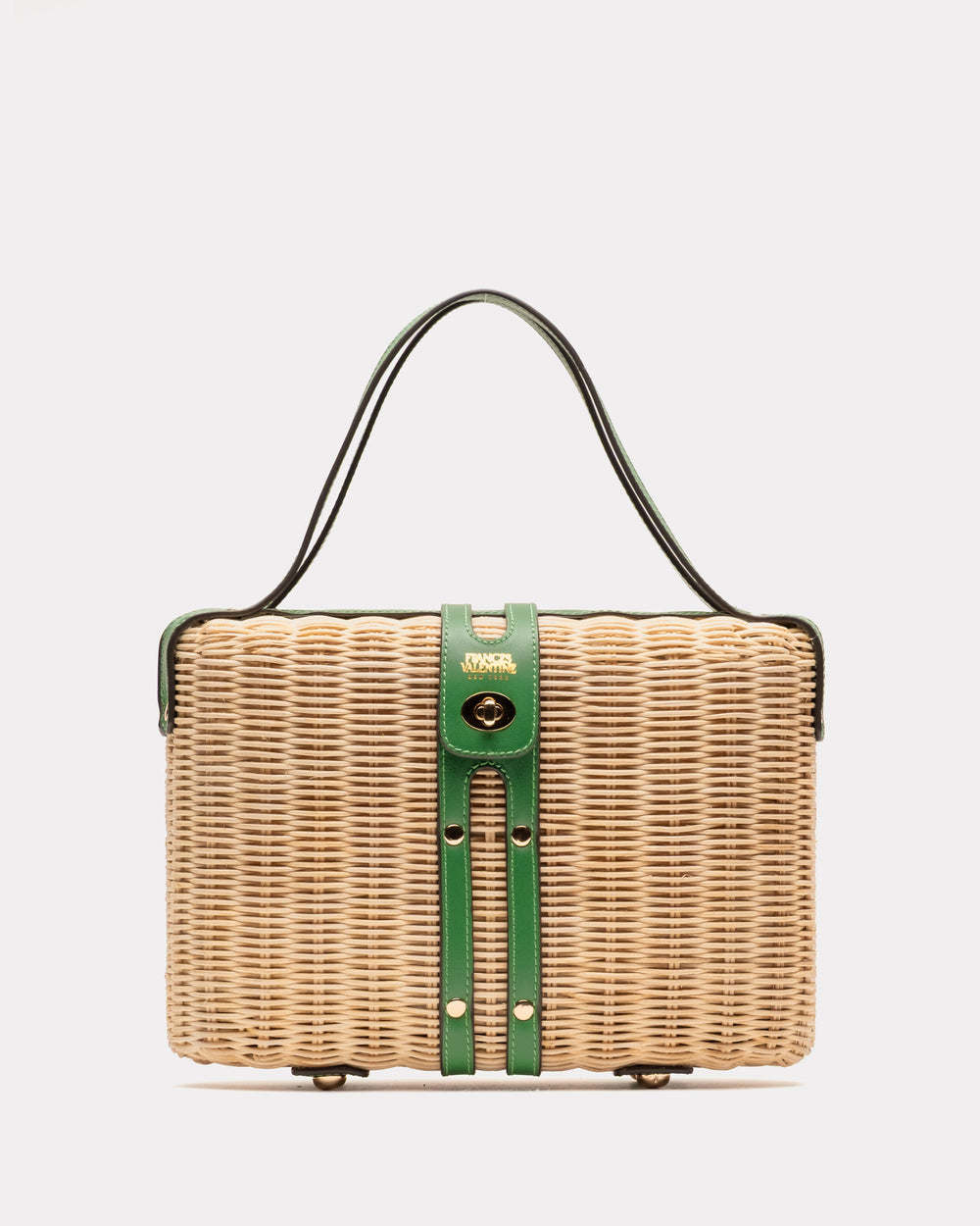 The Holland Satchel - Green - Frances Valentine
