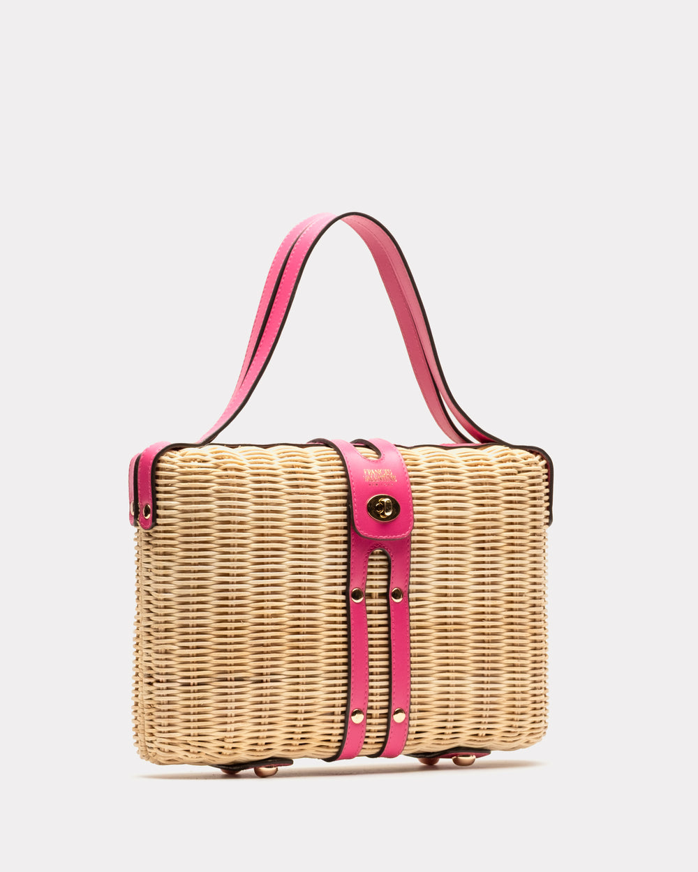 The Holland Satchel - Pink Handbag Frances Valentine