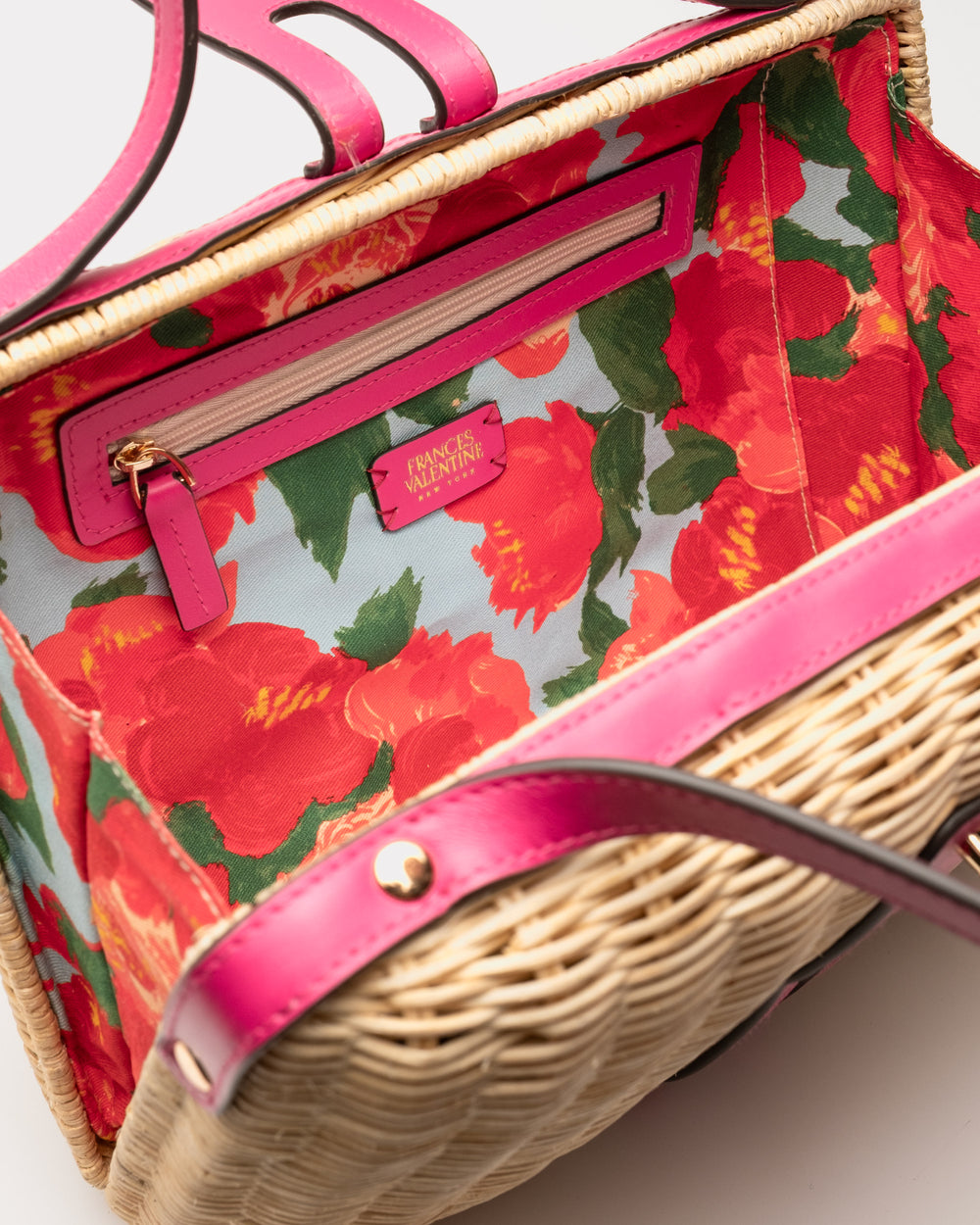 The Holland Satchel - Pink Handbag Frances Valentine