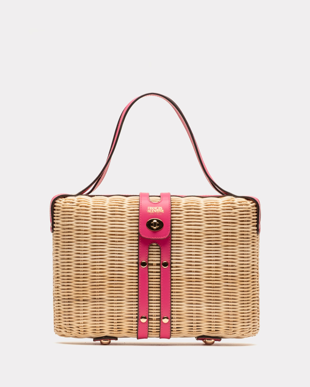 The Holland Satchel - Pink Handbag Frances Valentine