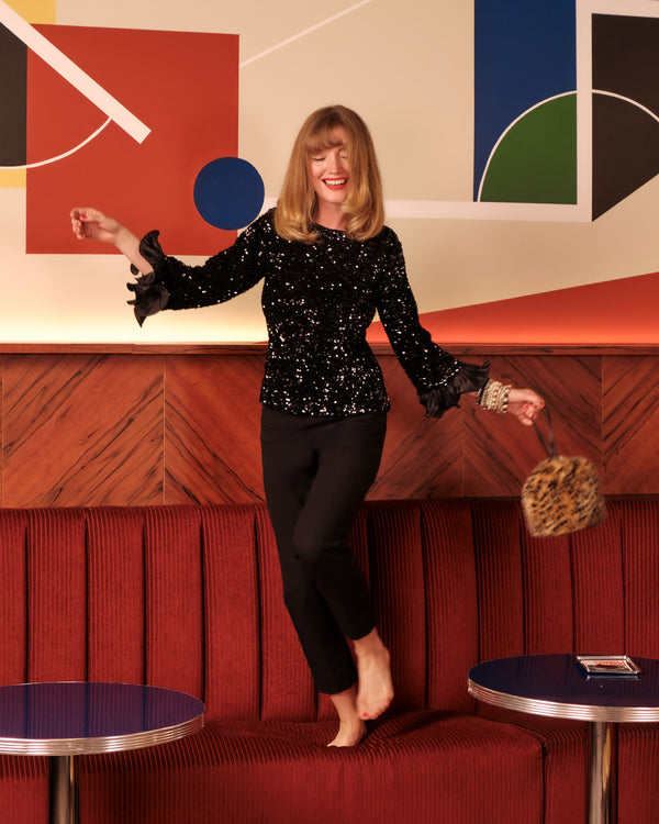 Plaza Top Sequin - Frances Valentine