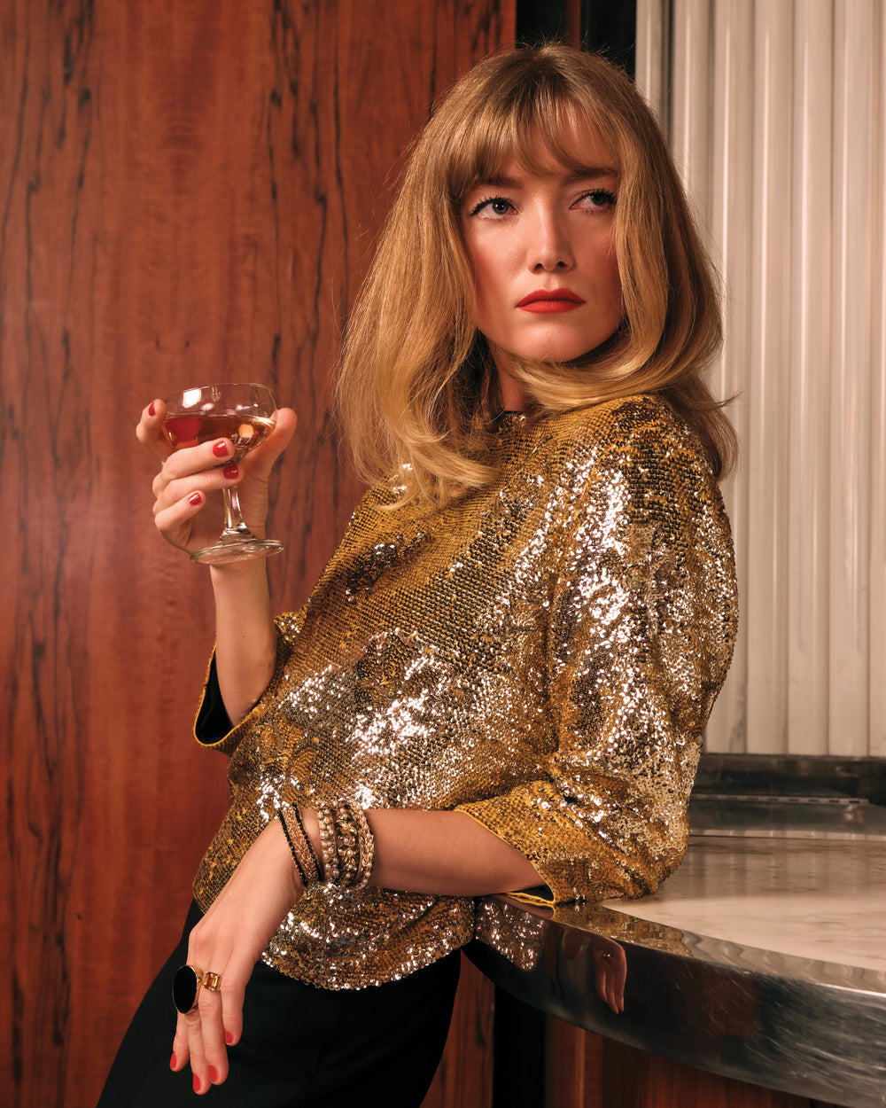 Taylor Sequin Top - Frances Valentine
