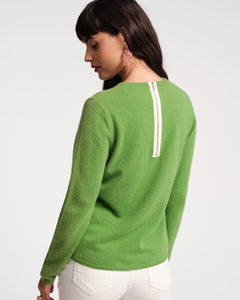 Honey Sweater Green - Frances Valentine